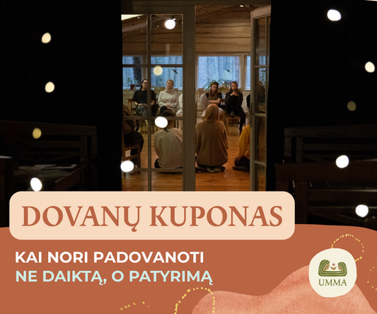 UMMA Dovanų kuponas